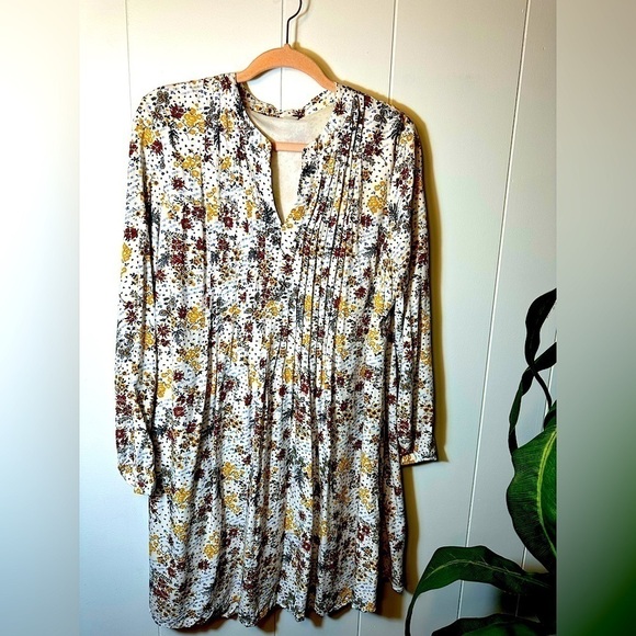 Old Navy Fall Floral Dress Women’s Size Large - Picture 3 of 11